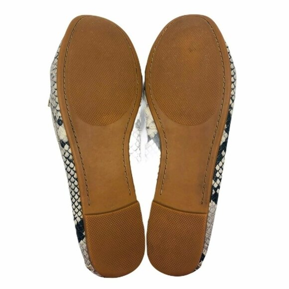 Steve Madden Womens Snake Print Loafers Flats Murphey Slip On Comfort Size 8.5 - Picture 6 of 11